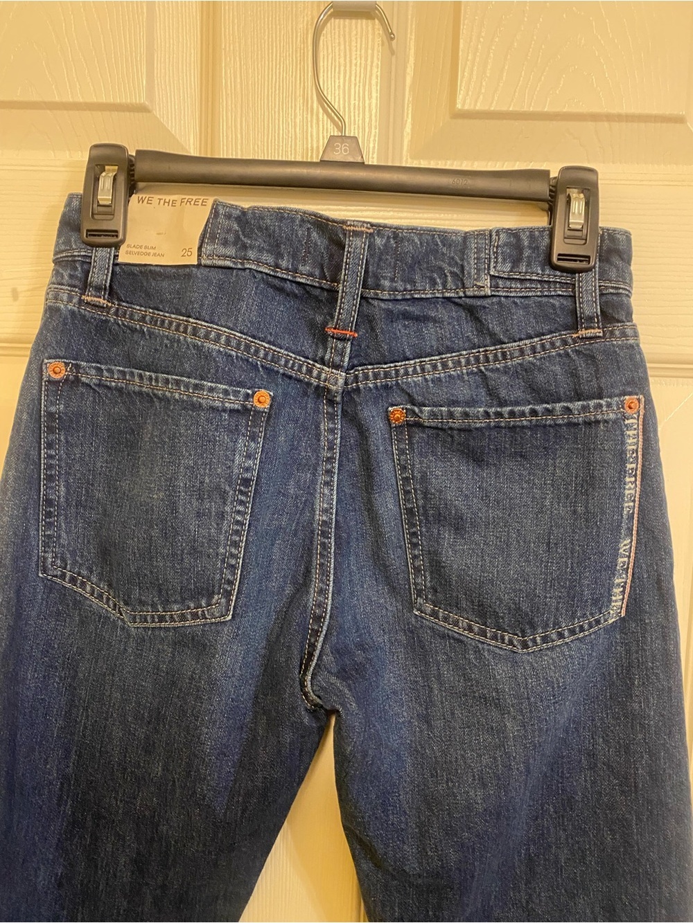 We The Free by Free People Slade Slim Selvedge Jean - Picture 9 of 16